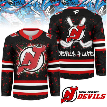 LIMITED EDITION - NEW CUSTOMIZED NHL06 NJ DEVILS UNISEX HOCKEY JERSEY