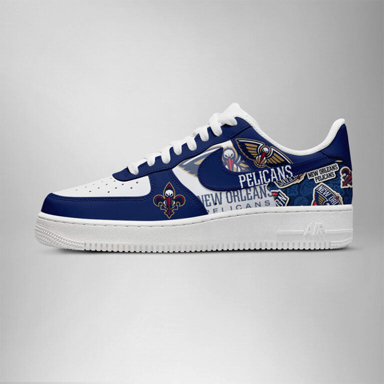 [HOT DEAL] NEW CUSTOMIZED NBA30 NOP NEW ORLEANS PELICANS AF1 SHOES