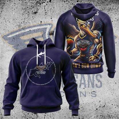 LIMITED EDITION - NEW CUSTOMIZED NBA30 NO NEW ORLEANS PELICANS UNISEX T-SHIRT, POLO, HOODIE & JACKETS