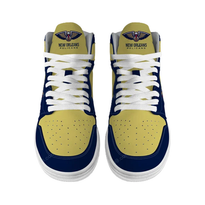 [HOT DEAL] NEW CUSTOMIZED NBA30 NOP NEW ORLEANS PELICANS AIR JORDAN SNEAKERS