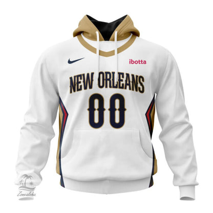 LIMITED EDITION - NEW CUSTOMIZED NBA30 NO NEW ORLEANS PELICANS UNISEX T-SHIRT, POLO, HOODIE & JACKETS
