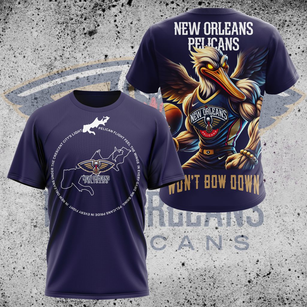 LIMITED EDITION - NEW CUSTOMIZED NBA30 NO NEW ORLEANS PELICANS UNISEX T-SHIRT, POLO, HOODIE & JACKETS