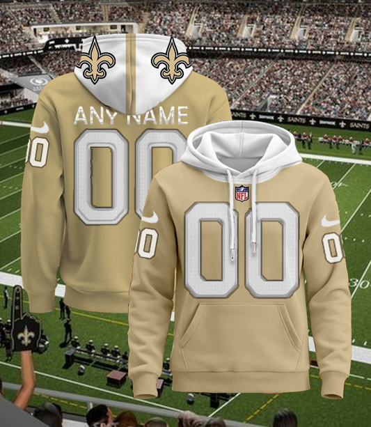 LIMITED EDITION - NEW CUSTOMIZED NFL24 NOS NEW ORLEANS SAINTS UNISEX T-SHIRT, POLO, HOODIE & JACKETS