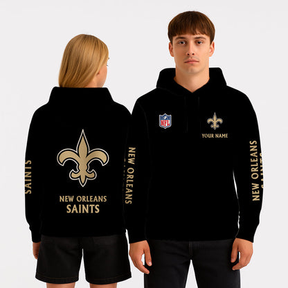 LIMITED EDITION - NEW CUSTOMIZED NFL24 NOS NEW ORLEANS SAINTS UNISEX HOODIE