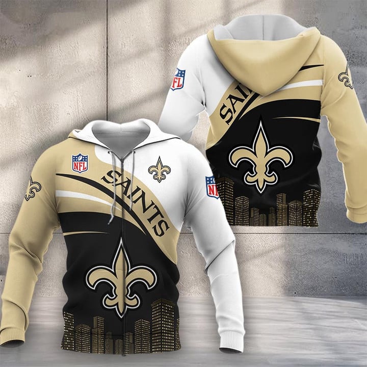 LIMITED EDITION - NEW CUSTOMIZED NFL24 NOS NEW ORLEANS SAINTS UNISEX T-SHIRT, POLO, HOODIE & JACKETS