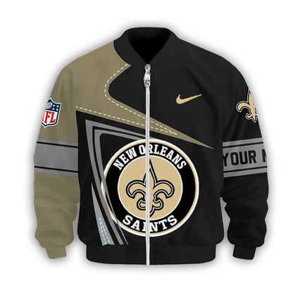 LIMITED EDITION - NEW CUSTOMIZED NFL24 NOS NEW ORLEANS SAINTS UNISEX T-SHIRT, POLO, HOODIE & JACKETS