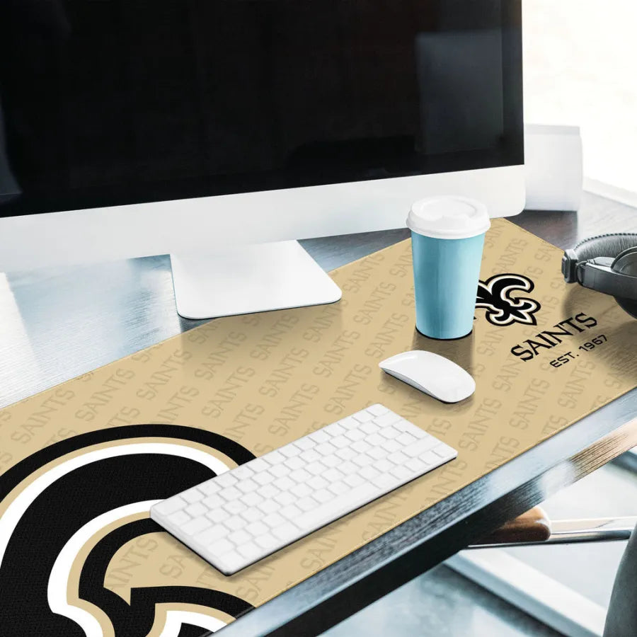 LIMITED EDITION - NEW CUSTOMIZED NFL24 NOS NEW ORLEANS SAINTS MOUSE MAT