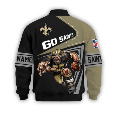 LIMITED EDITION - NEW CUSTOMIZED NFL24 NOS NEW ORLEANS SAINTS UNISEX T-SHIRT, POLO, HOODIE & JACKETS