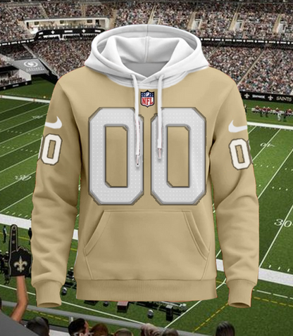 LIMITED EDITION - NEW CUSTOMIZED NFL24 NOS NEW ORLEANS SAINTS UNISEX T-SHIRT, POLO, HOODIE & JACKETS