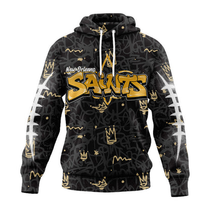 LIMITED EDITION - NEW CUSTOMIZED NFL24 NOS NEW ORLEANS SAINTS UNISEX T-SHIRT, POLO, HOODIE & JACKETS