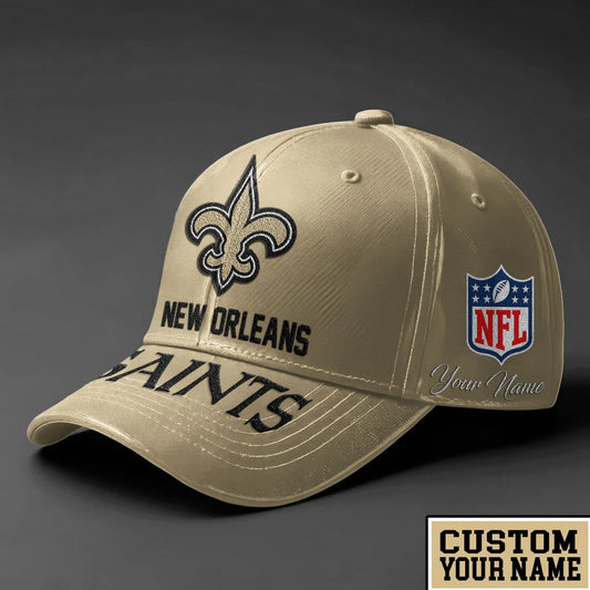 LIMITED EDITION - NEW CUSTOMIZED NFL24 NOS NEW ORLEANS SAINTS CLASSIC CAP