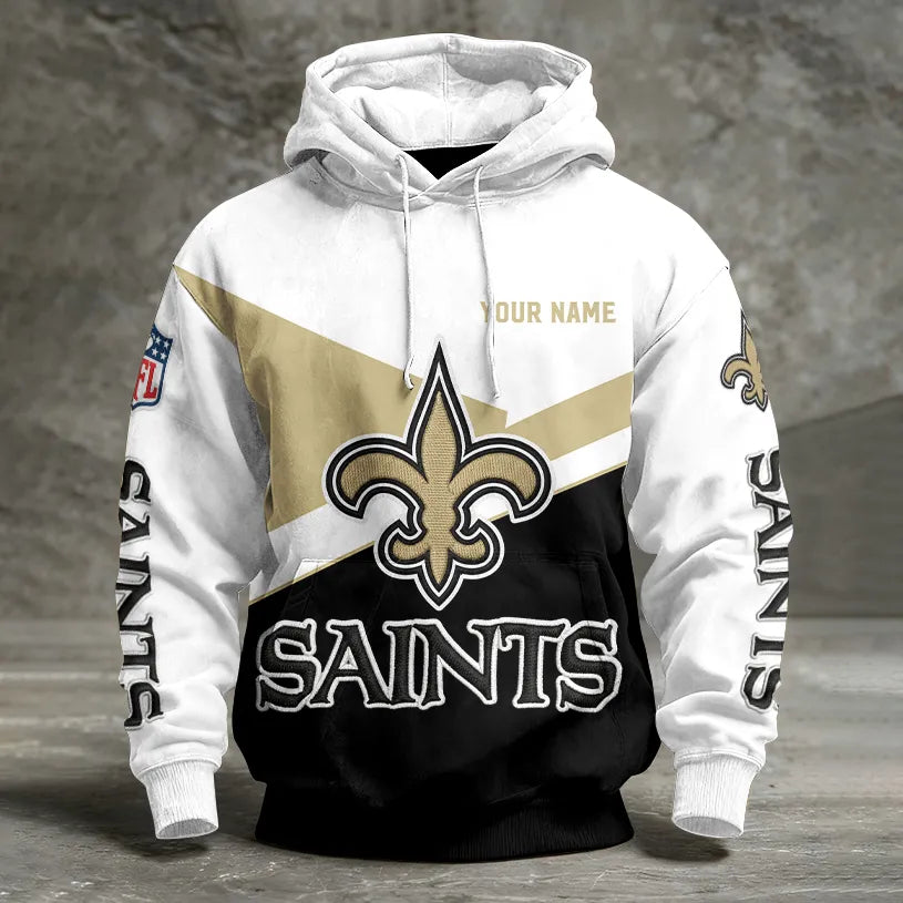 LIMITED EDITION - NEW CUSTOMIZED NFL24 NOS NEW ORLEANS SAINTS UNISEX T-SHIRT, POLO, HOODIE & JACKETS