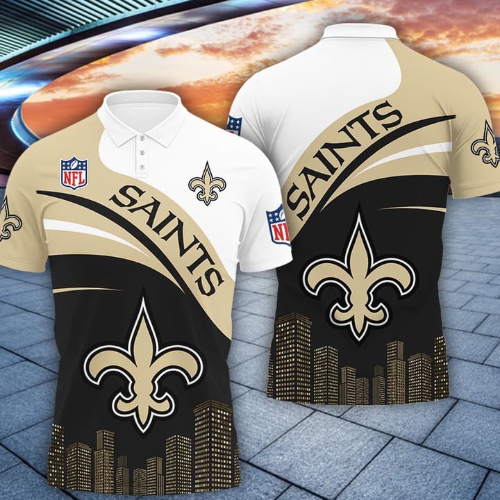 LIMITED EDITION - NEW CUSTOMIZED NFL24 NOS NEW ORLEANS SAINTS UNISEX T-SHIRT, POLO, HOODIE & JACKETS