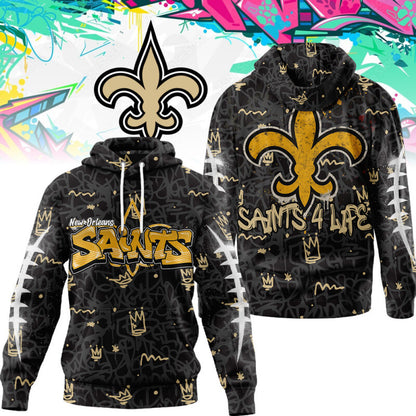 LIMITED EDITION - NEW CUSTOMIZED NFL24 NOS NEW ORLEANS SAINTS UNISEX T-SHIRT, POLO, HOODIE & JACKETS