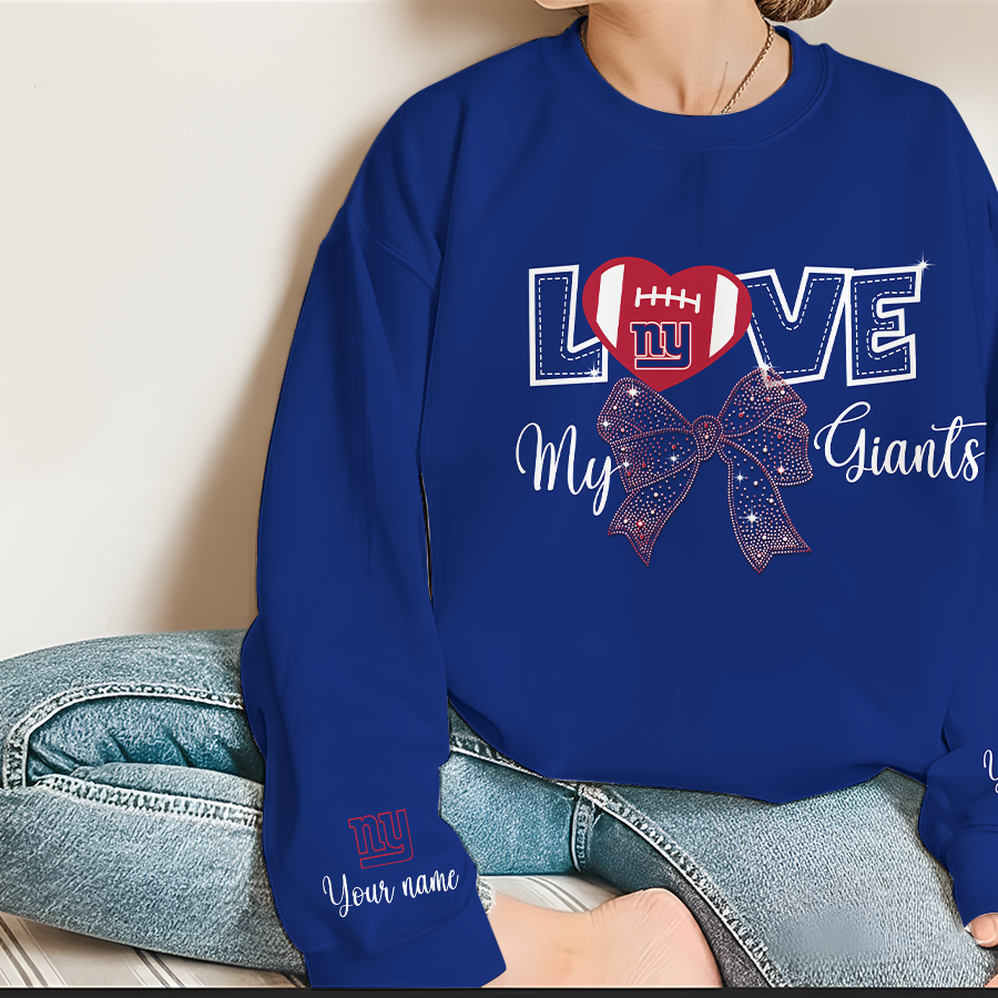 LIMITED EDITION - NEW CUSTOMIZED NFL32 NYG NEW YORK GIANTS UNISEX T-SHIRT, POLO, HOODIE & JACKETS