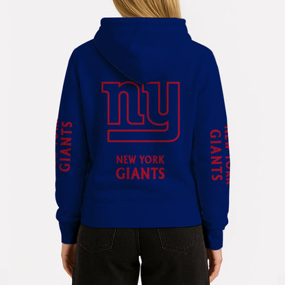 LIMITED EDITION - NEW CUSTOMIZED NFL32 NYG NEW YORK GIANTS UNISEX HOODIE