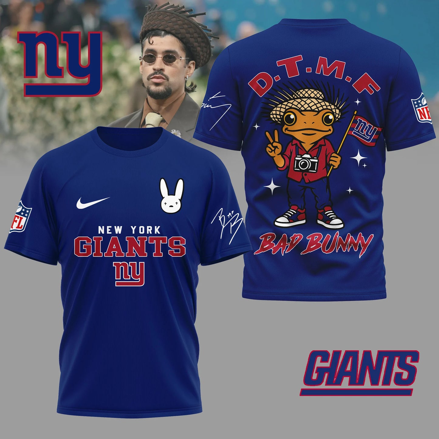 LIMITED EDITION - NEW CUSTOMIZED NFL32 NYG NEW YORK GIANTS T-SHIRT, HOODIE, ZIP HOODIE