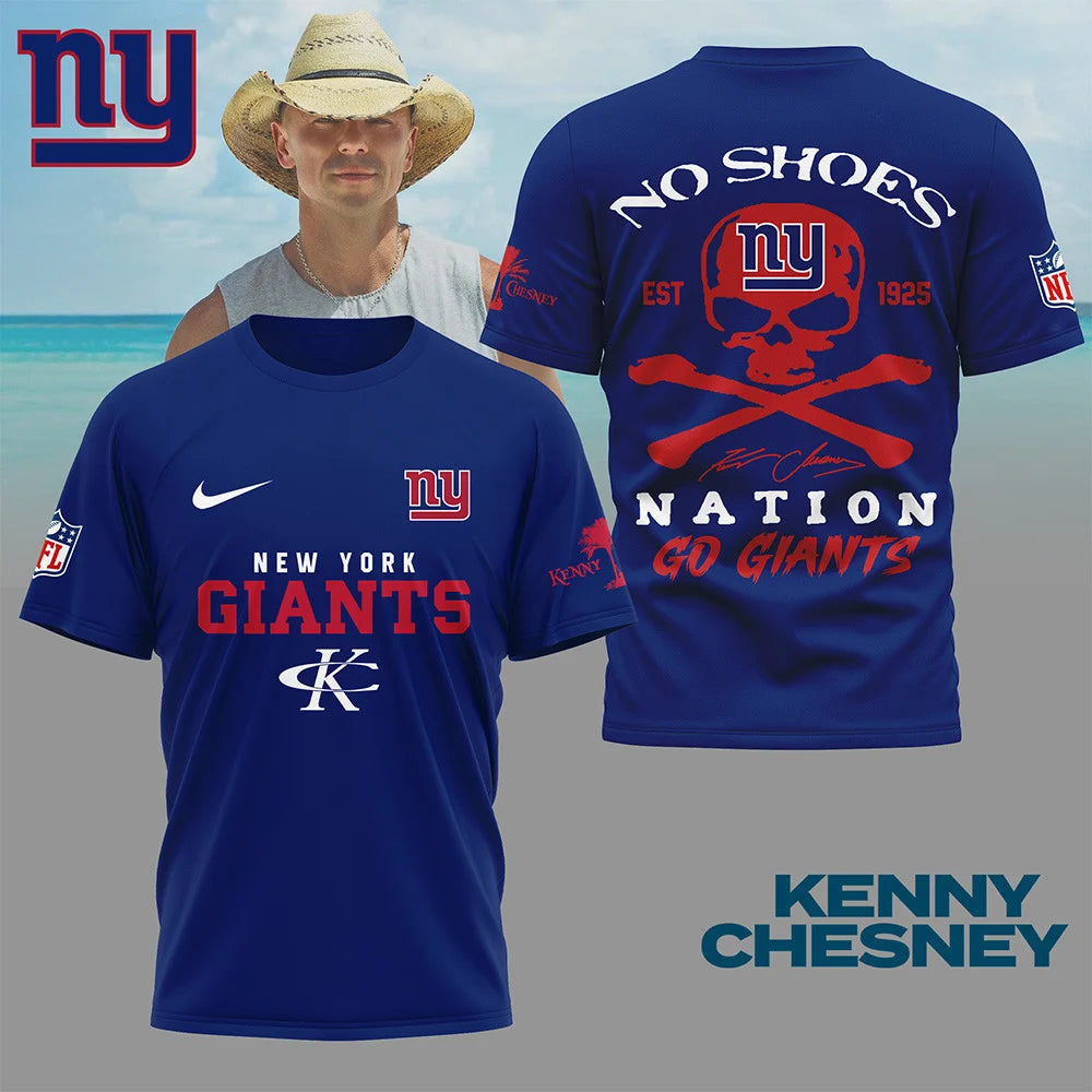 LIMITED EDITION - NEW CUSTOMIZED NFL32 NYG NEW YORK GIANTS T-SHIRT | MULTIPLE COLORS AVAILABLE