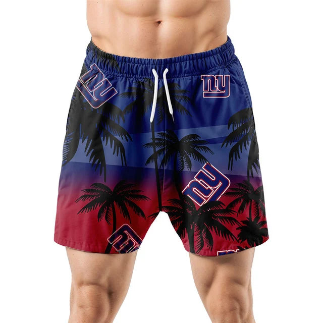 LIMITED EDITION - NEW CUSTOMIZED NFL32 NYG NEW YORK GIANTS UNISEX HAWAIIAN SHIRT & SHORTS SET