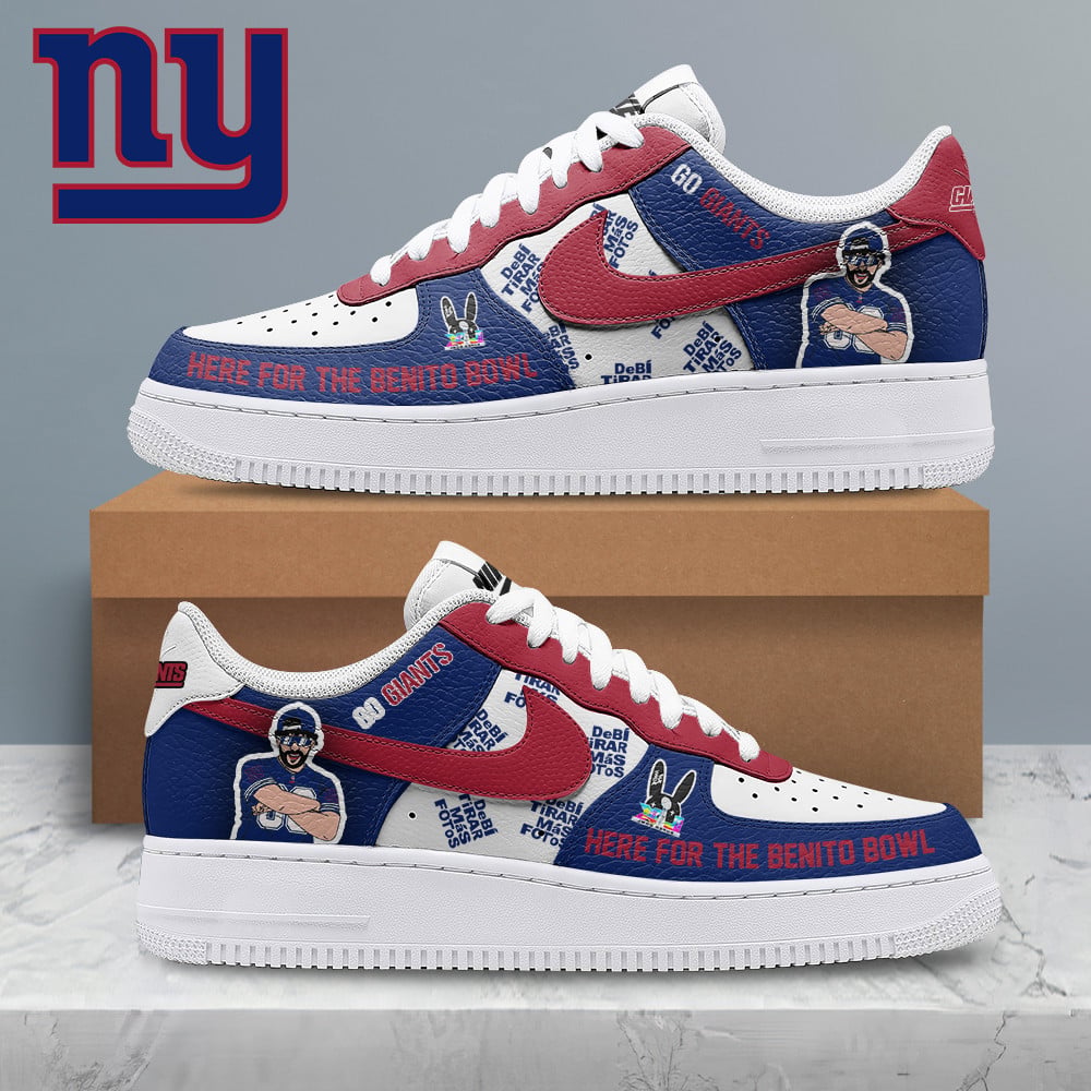 LIMITED EDITION - NEW CUSTOMIZED NFL32 NYG NEW YORK GIANTS SUPER BOWL HALFTIME SHOW AF1 SHOES