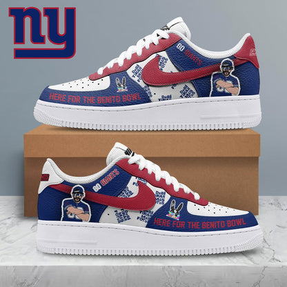 LIMITED EDITION - NEW CUSTOMIZED NFL32 NYG NEW YORK GIANTS SUPER BOWL HALFTIME SHOW AF1 SHOES
