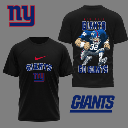 LIMITED EDITION - NEW CUSTOMIZED NFL32 NYG NEW YORK GIANTS NATION GEAR 3D SHIRT