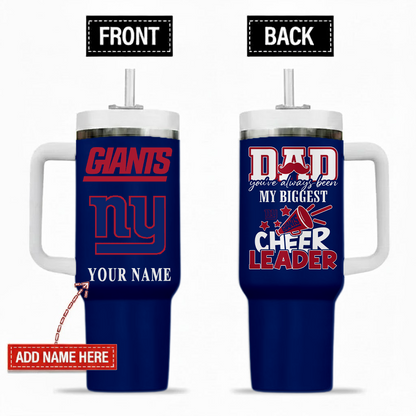 [SPECIAL OFFER] NEW CUSTOMIZED NFL32 NYG NEW YORK GIANTS 40OZ TUMBLER