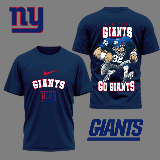LIMITED EDITION - NEW CUSTOMIZED NFL32 NYG NEW YORK GIANTS NATION GEAR 3D SHIRT