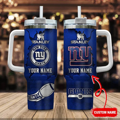 LIMITED EDITION - NEW CUSTOMIZED NFL32 NYG NEW YORK GIANTS TUMBLER CUP
