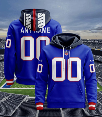 LIMITED EDITION - NEW CUSTOMIZED NFL32 NYG NEW YORK GIANTS UNISEX T-SHIRT, POLO, HOODIE & JACKETS