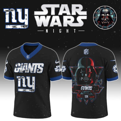 LIMITED EDITION - NEW CUSTOMIZED NFL32 NYG NEW YORK GIANTS V-NECK BASKETBALL JERSEY