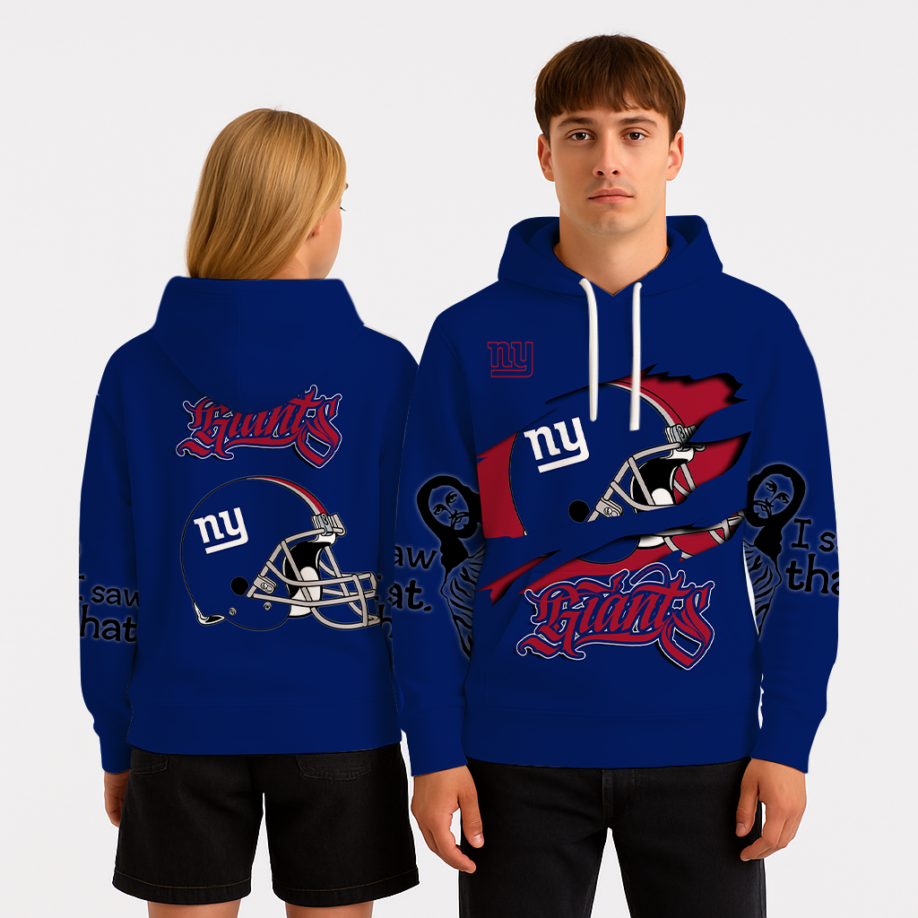LIMITED EDITION - NEW CUSTOMIZED NFL32 NYG NEW YORK GIANTS UNISEX T-SHIRT, POLO, HOODIE & JACKETS