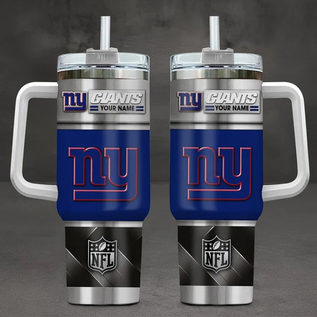 LIMITED EDITION - NEW CUSTOMIZED NFL32 NYG NEW YORK GIANTS TUMBLER CUP