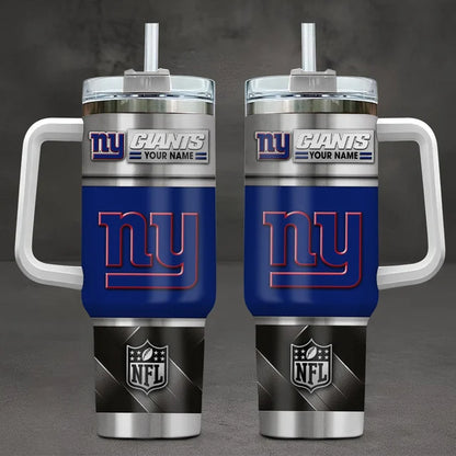 LIMITED EDITION - NEW CUSTOMIZED NFL32 NYG NEW YORK GIANTS TUMBLER CUP