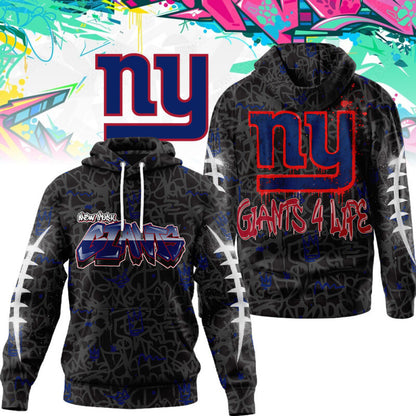 LIMITED EDITION - NEW CUSTOMIZED NFL32 NYG NEW YORK GIANTS UNISEX T-SHIRT, POLO, HOODIE & JACKETS