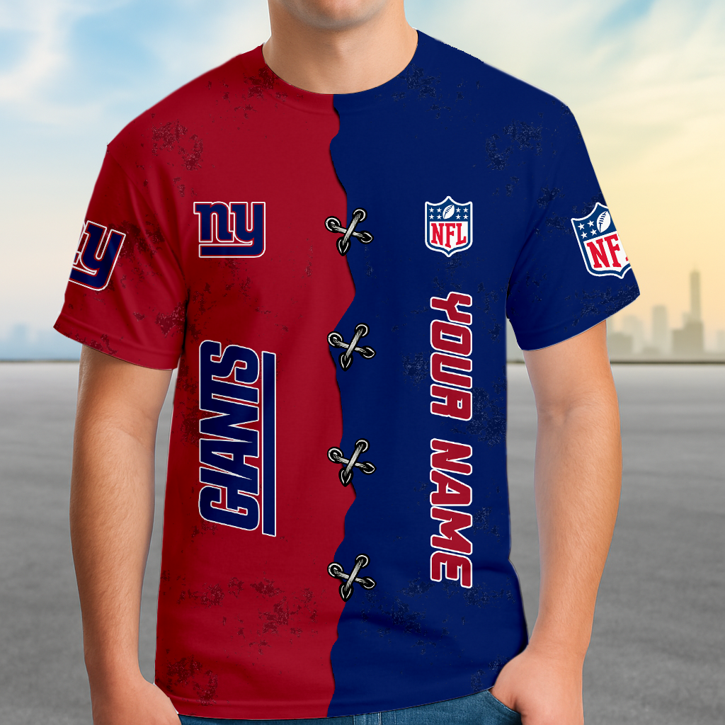 LIMITED EDITION - NEW CUSTOMIZED NFL32 NYG NEW YORK GIANTS UNISEX T-SHIRT, POLO, HOODIE & JACKETS