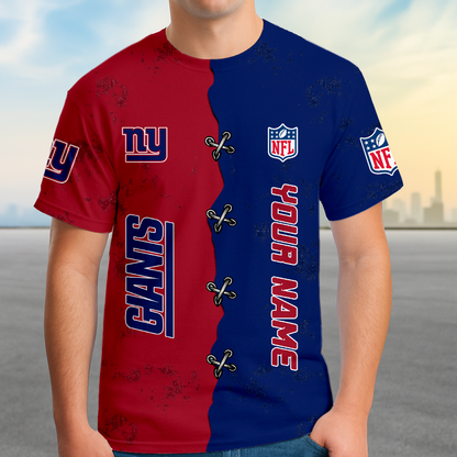 LIMITED EDITION - NEW CUSTOMIZED NFL32 NYG NEW YORK GIANTS UNISEX T-SHIRT, POLO, HOODIE & JACKETS