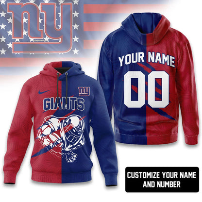 LIMITED EDITION - NEW CUSTOMIZED NFL32 NYG NEW YORK GIANTS T-SHIRT, HOODIE, ZIP HOODIE