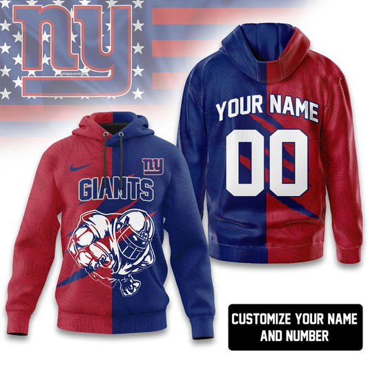 LIMITED EDITION - NEW CUSTOMIZED NFL32 NYG NEW YORK GIANTS T-SHIRT, HOODIE, ZIP HOODIE