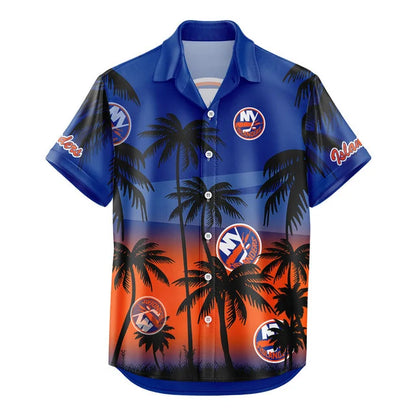 LIMITED EDITION - NEW CUSTOMIZED NHL25 NYI NEW YORK ISLANDERS UNISEX HAWAIIAN SHIRT & SHORTS SET