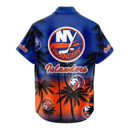 LIMITED EDITION - NEW CUSTOMIZED NHL25 NYI NEW YORK ISLANDERS UNISEX HAWAIIAN SHIRT & SHORTS SET