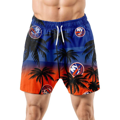 LIMITED EDITION - NEW CUSTOMIZED NHL25 NYI NEW YORK ISLANDERS UNISEX HAWAIIAN SHIRT & SHORTS SET