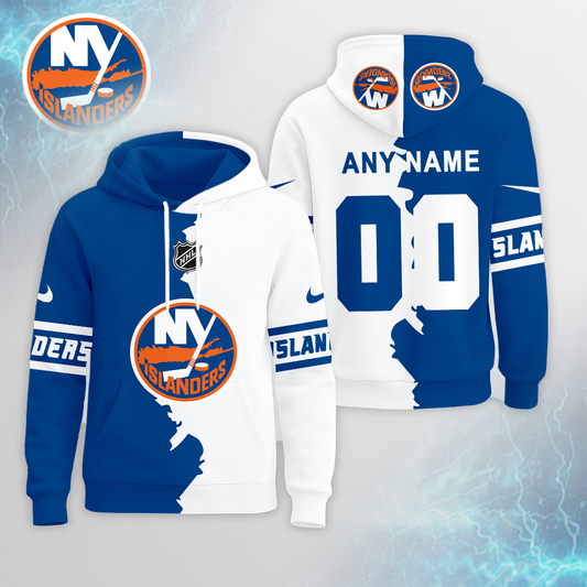 LIMITED EDITION - NEW CUSTOMIZED NHL25 NYI NEW YORK ISLANDERS UNISEX T-SHIRT, POLO, HOODIE & JACKETS