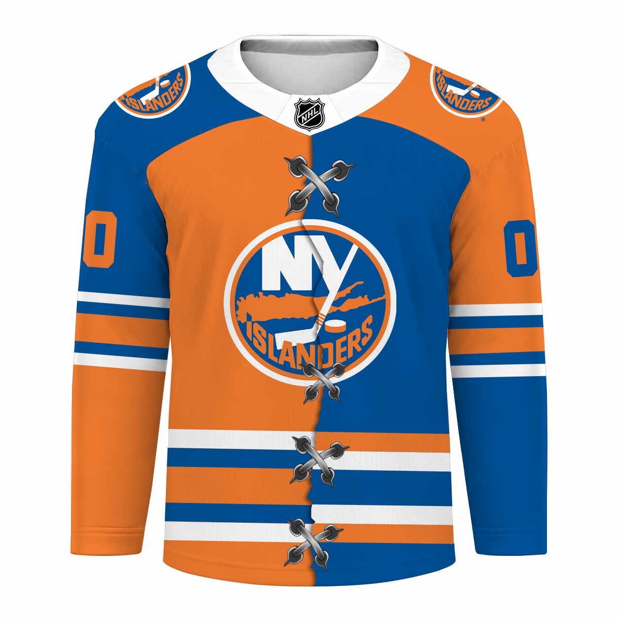 [SUPER SALE] NEW CUSTOMIZED NHL25 NYI NEW YORK ISLANDERS UNISEX HOCKEY JERSEY