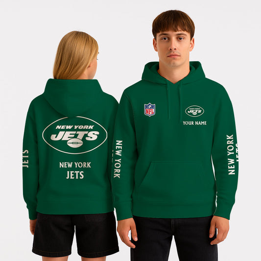 LIMITED EDITION - NEW CUSTOMIZED NFL25 NYJ NEW YORK JETS UNISEX HOODIE