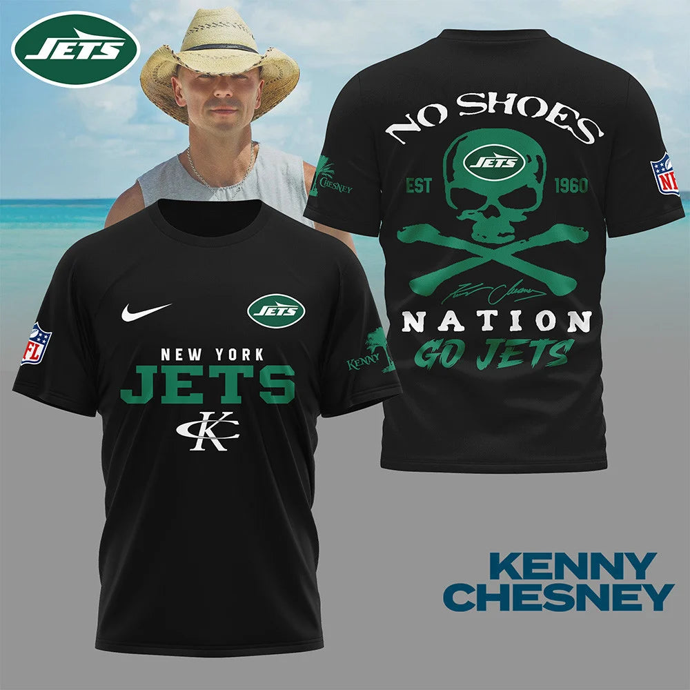 LIMITED EDITION - NEW CUSTOMIZED NFL25 NYJ NEW YORK JETS T-SHIRT | MULTIPLE COLORS AVAILABLE