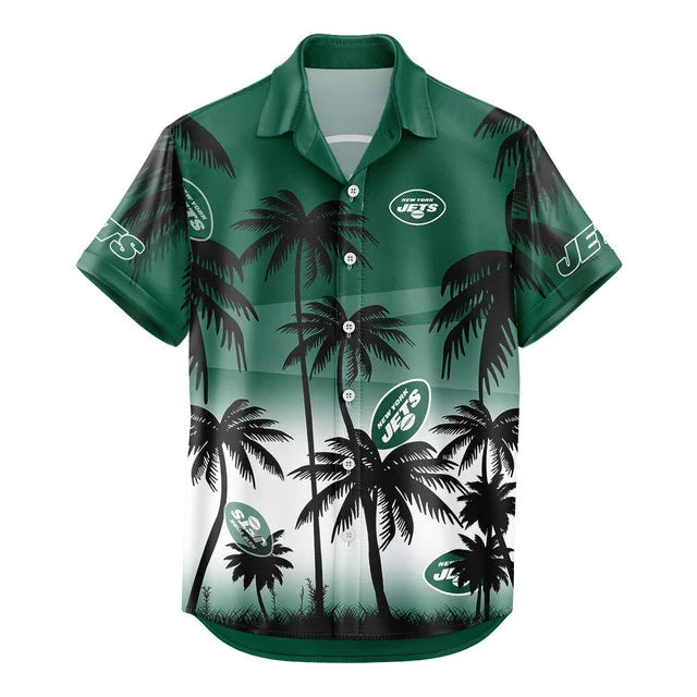 LIMITED EDITION - NEW CUSTOMIZED NFL25 NYJ NEW YORK JETS UNISEX HAWAIIAN SHIRT & SHORTS SET