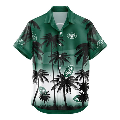 LIMITED EDITION - NEW CUSTOMIZED NFL25 NYJ NEW YORK JETS UNISEX HAWAIIAN SHIRT & SHORTS SET