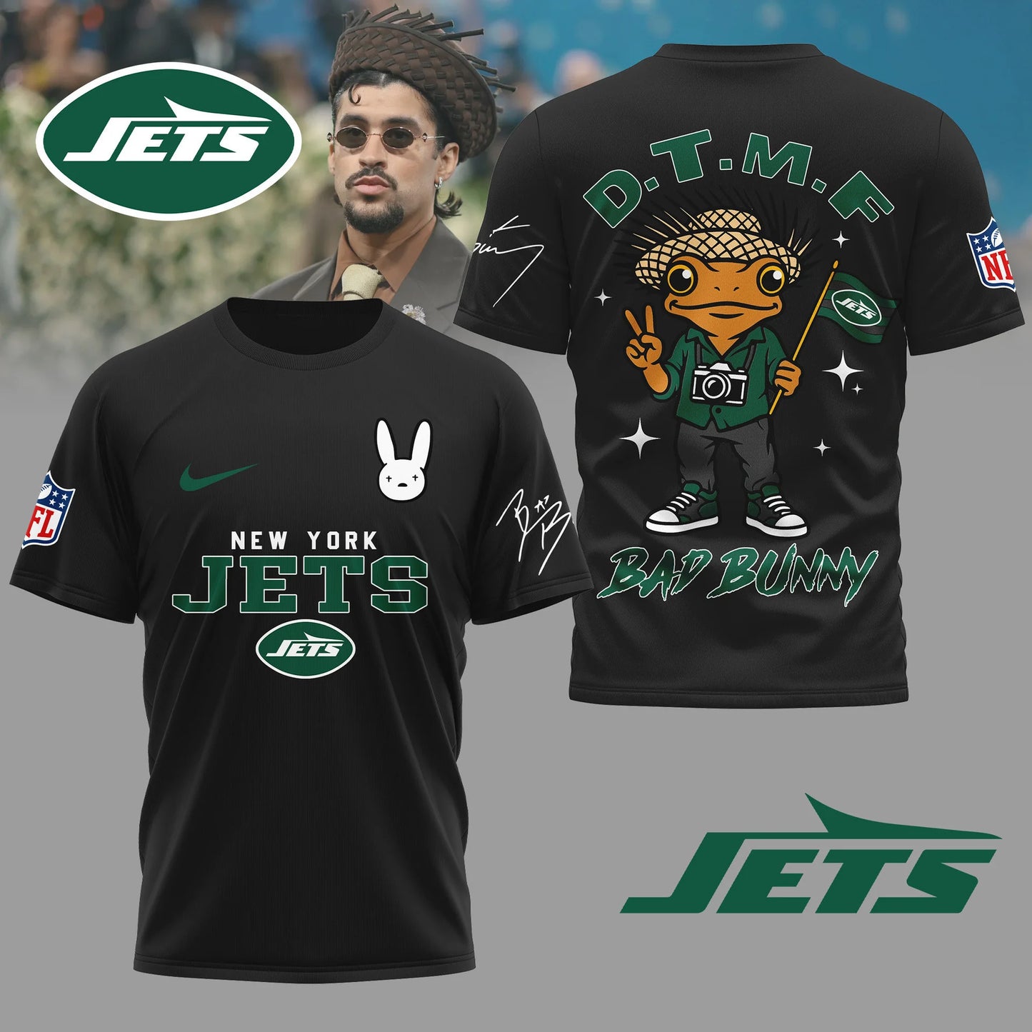 LIMITED EDITION - NEW CUSTOMIZED NFL25 NYJ NEW YORK JETS T-SHIRT, HOODIE, ZIP HOODIE