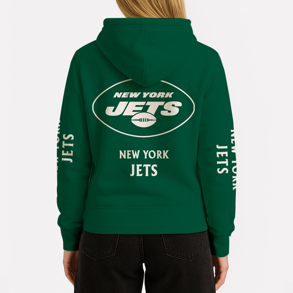 LIMITED EDITION - NEW CUSTOMIZED NFL25 NYJ NEW YORK JETS UNISEX HOODIE